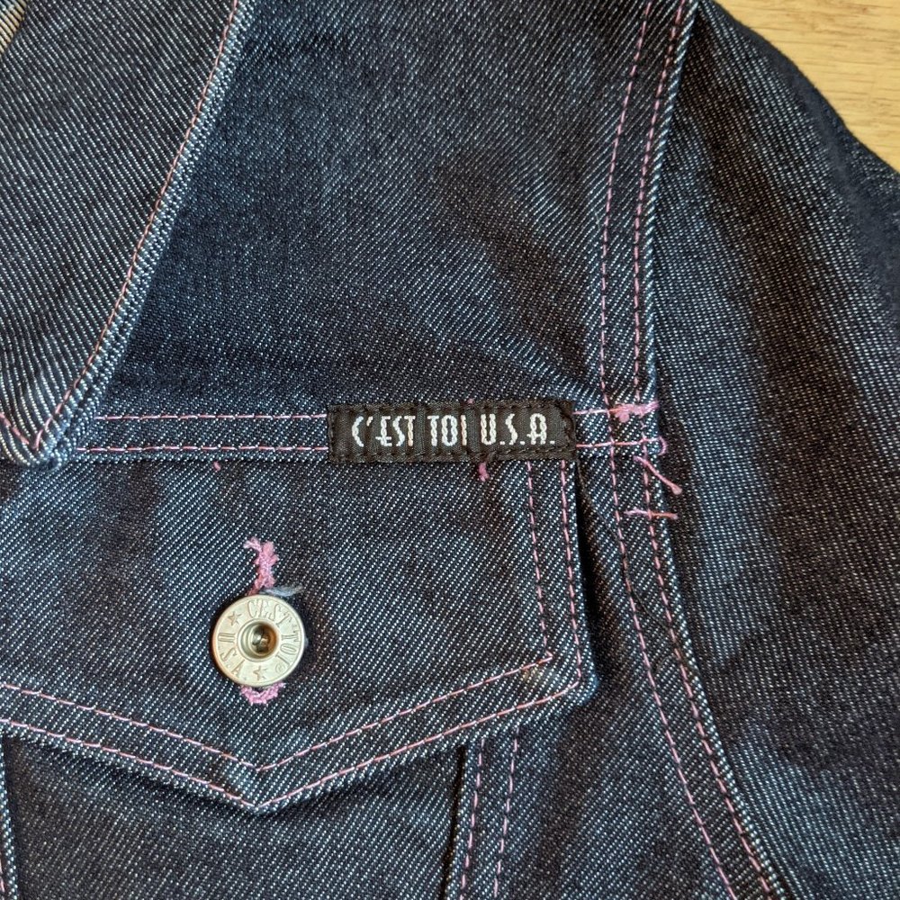 C'est Toi U.S.A. women's denim jacket